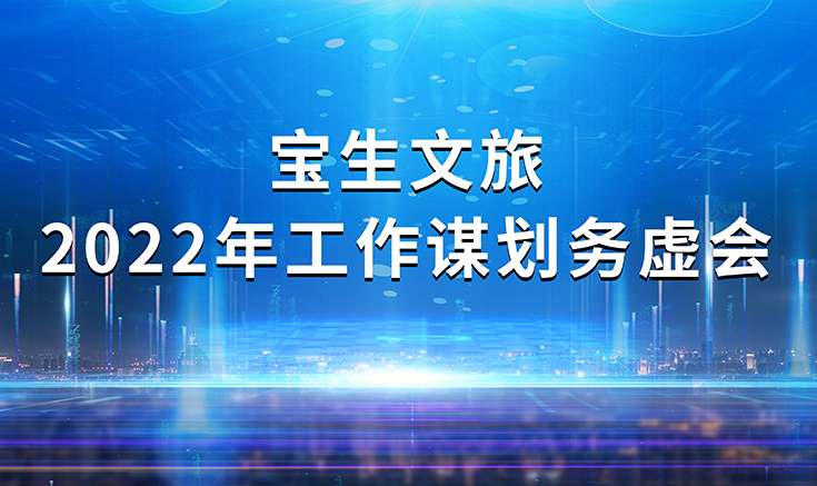 寶生文旅召開2022年工作謀劃務虛會